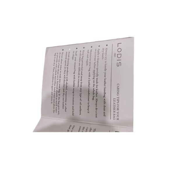 Brand New Green Leather Tote by Lodis - Picture 7 of 8